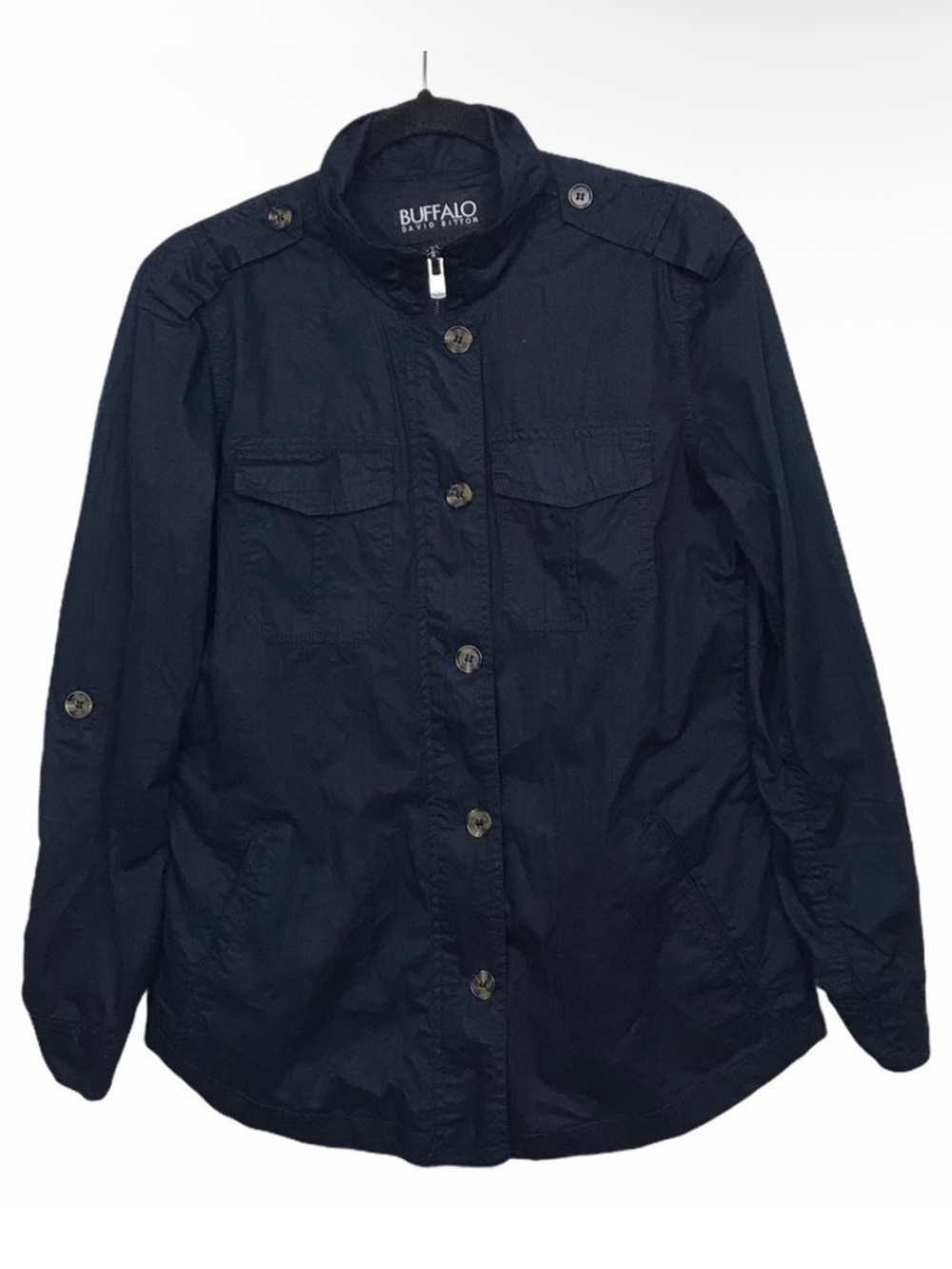 Buffalo David Bitton Roll Tab Anorak Shirt Jacket